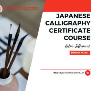 Japanese Calligraphy Certificate Course 